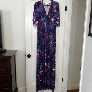 Rachel Pally Long "Galaxy" Print Maxi Caftan Dress